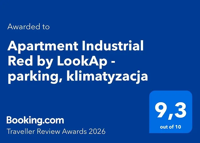 Industrial Red By Lookap - Parking, Klimatyzacja Διαμέρισμα *